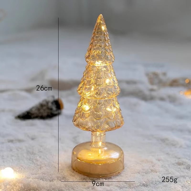 Skanto | Juletid LED Frostet Glass Trelampe