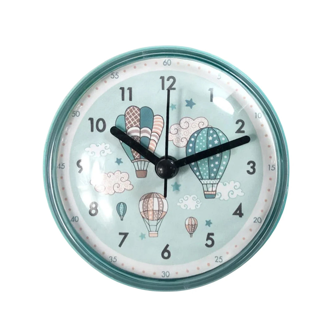 WaterProofClock – Kompakt Sugekopp Klokke for Bad Skanto