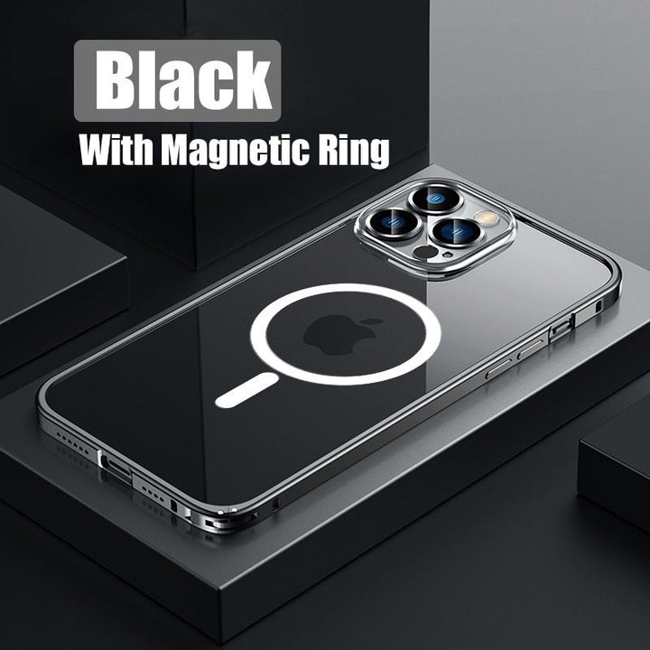 Skanto | Metall Bumper Aluminium Magnetisk Telefon Etui