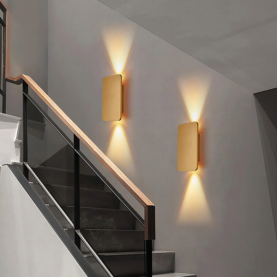Skanto | Vegglamper Moderne Metall Rechteck Design