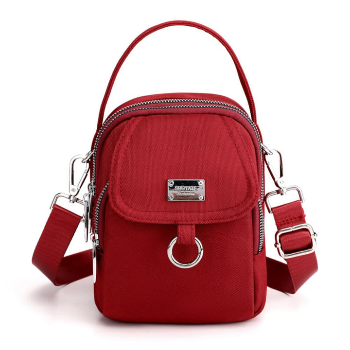 Skanto | Læder Trendy Chic Kvinner Messenger Bag