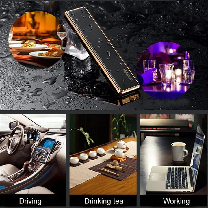Skanto | USB oppladbar lighter – Pålitelige antenning selv under vindfulle forhold