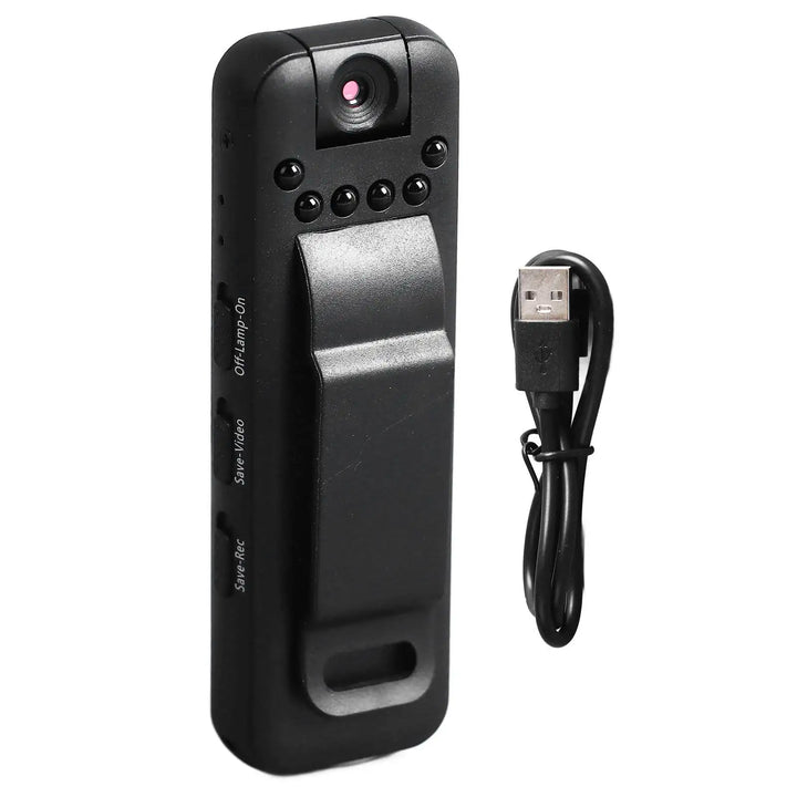 Pocket Spy Mini Clip-On Video Recorder Camera | Skanto