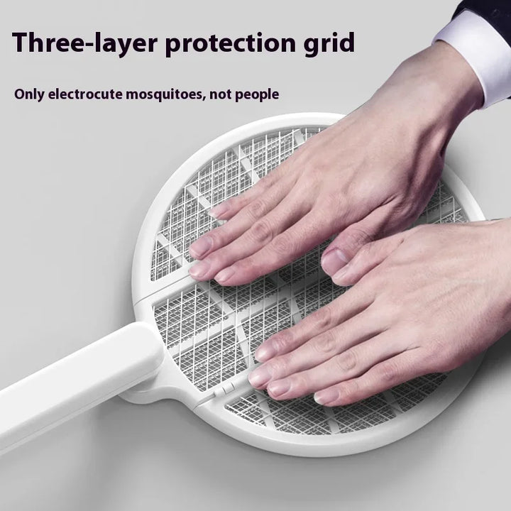 Skanto | Sammenleggbar Automatisk Lampe Myggfanger Racket