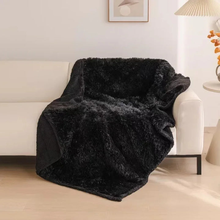Skanto | Luksuriøs Koseserviett | Vanntett & Varm | Mikrofiber | For Par, Sofa & Soverom