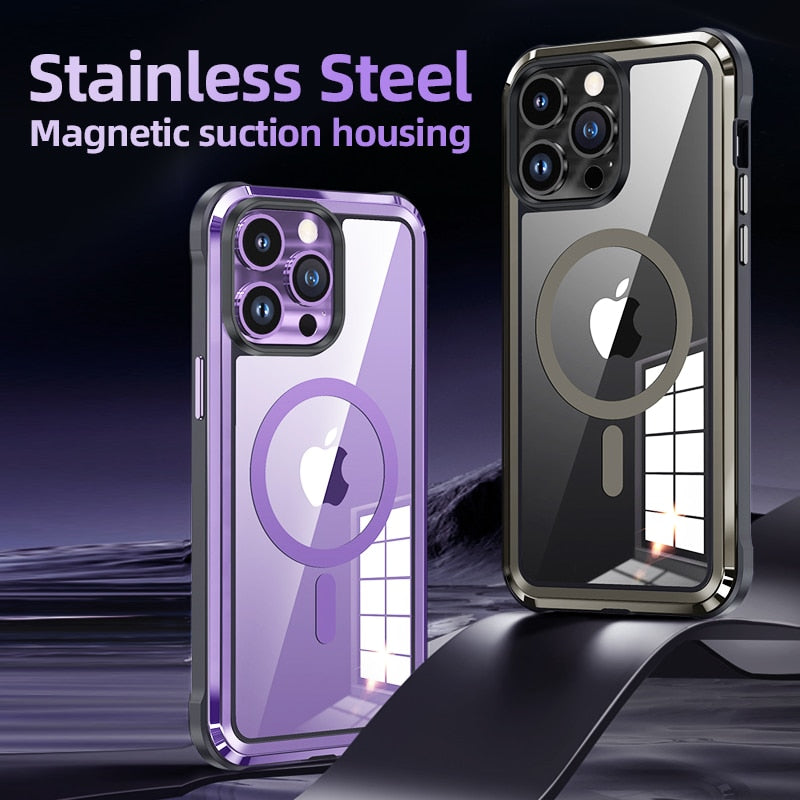 Skanto | Magic Armor Magnetisk Lading iPhone Etui