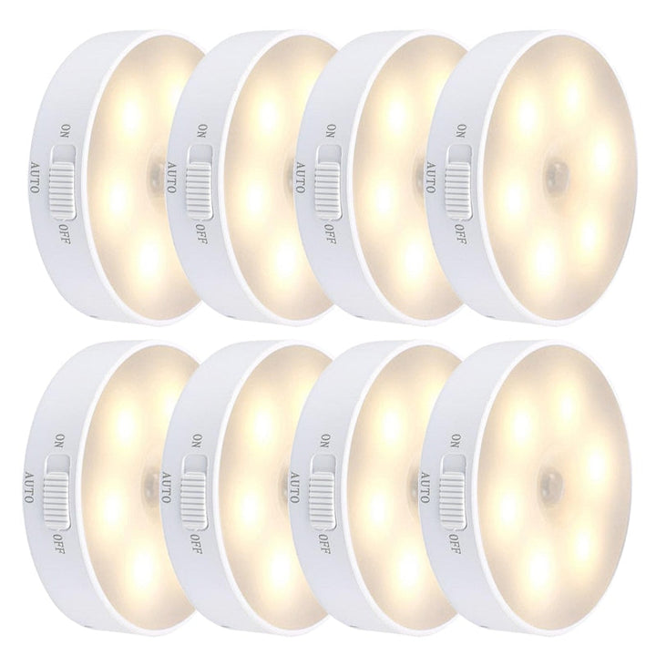 Sticky LED Bevegelsessensor Mini Nattlampe | Skanto