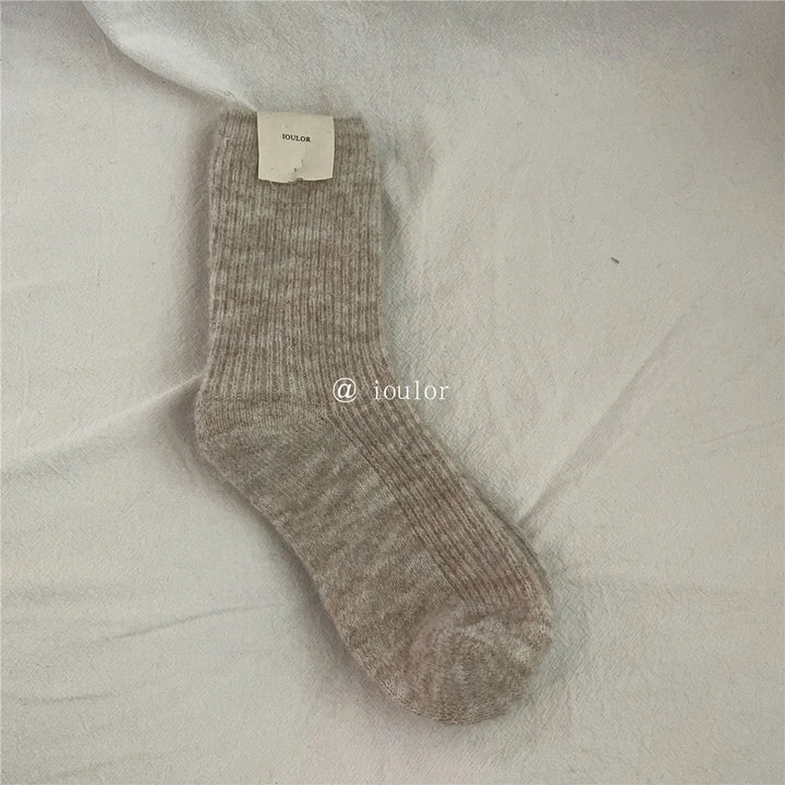 Skanto | CozyWarmth | Kvinnenes termiske sokker | 9% ull og kasjmir | Ekstra tykk og myk | Japansk strikkestil