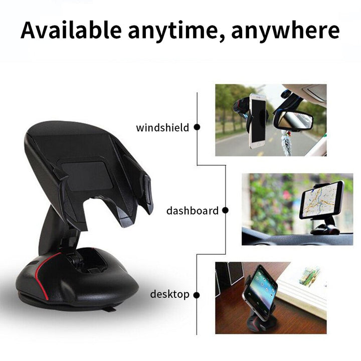 Skanto | 360 Roterende Foldsbar Bil Dashbord Telefonholder