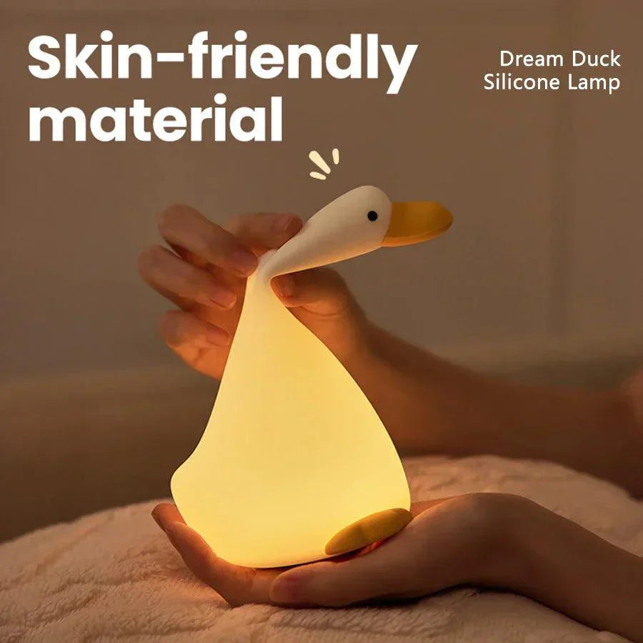 Skanto | QuackGlow - Silikonand Nattlampe