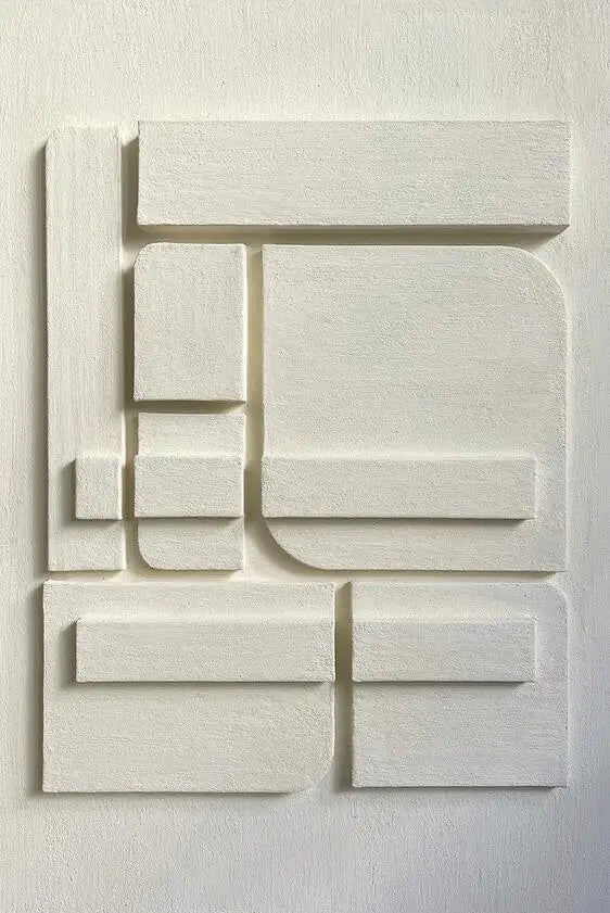 Abstrakt Minimalistisk 3d Design Veggkunst Kunstneriske Lerretstrykk Bilder For Moderne Leilighet Stue Spisestue Hjemmekontor Dekor | Skanto
