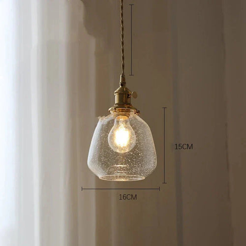 Skanto | NostalgiaLuxe - Elegant vintage glass lamp - Sofistikert atmosfære garantert