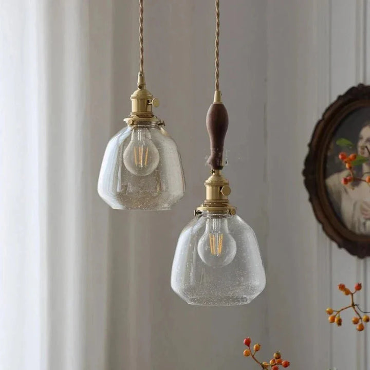 Skanto | NostalgiaLuxe - Elegant vintage glass lamp - Sofistikert atmosfære garantert