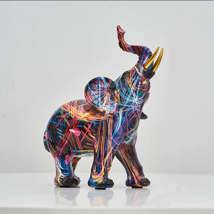 Skanto | EleGance – Kunstnerisk Abstrakt Elefant