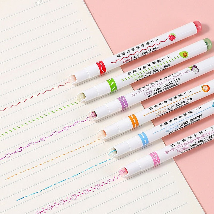 RollerPen️ | Kreativitet uten grenser (6 stykker) | Skanto