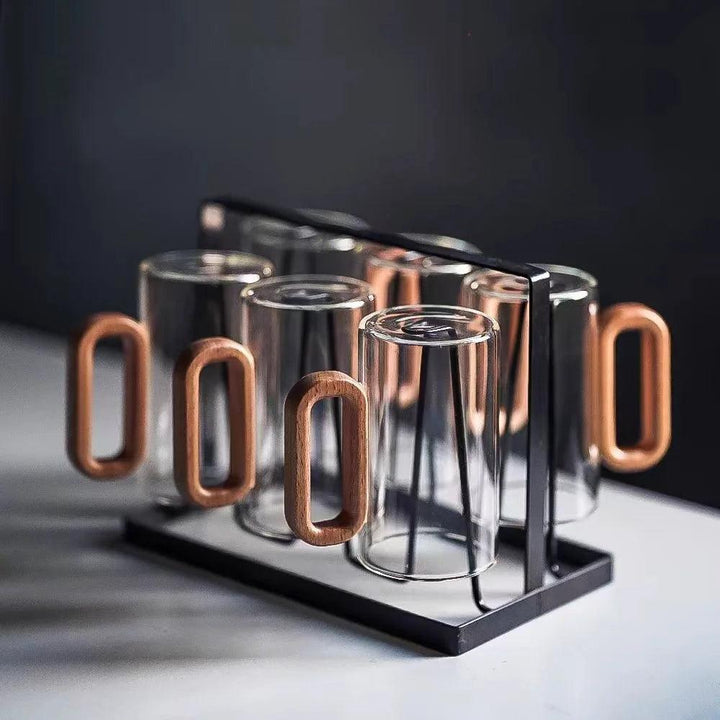 Skanto | Glasskrus med tre Stor og holdbar