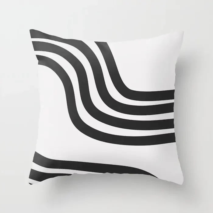 Moderne abstrakt geometriske fargerike putetrekk 45x45cm putetrekk for sofa kasteputer 60x60cm 50x50cm trendy hjemmedekor | Skanto