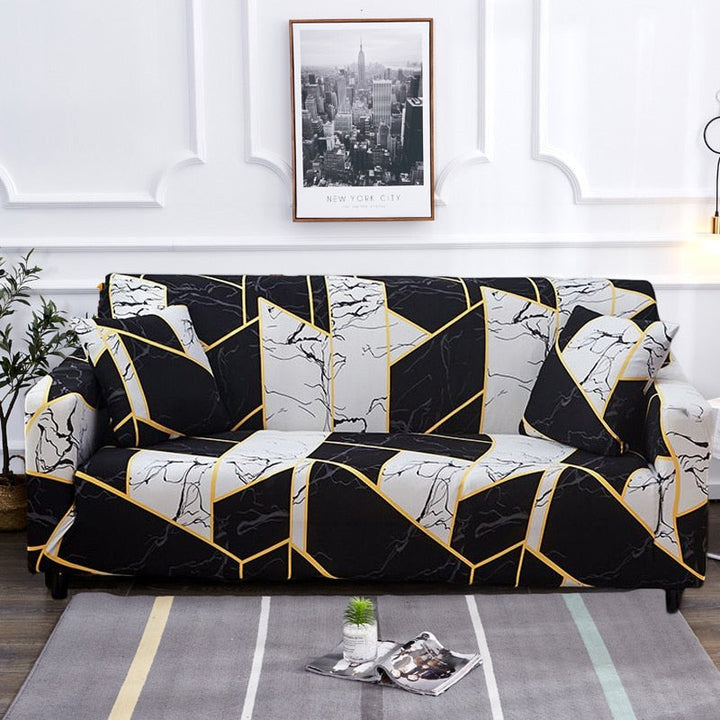 Skanto | Moderne Antiskli Fargerik Elastisk Sofa Trekk