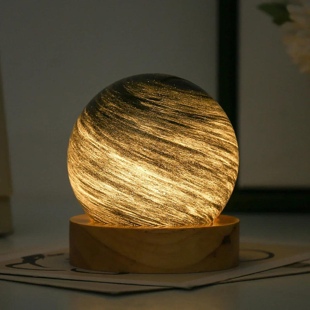 KosmosGlow - 3D Krystallplaneter Nattlampe | Skanto