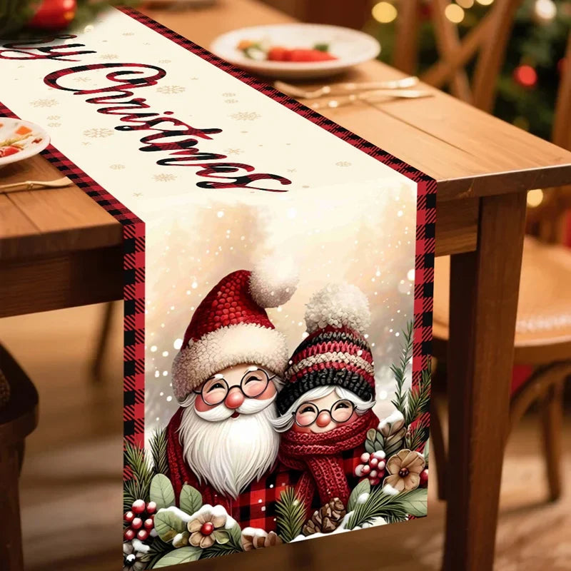 Skanto | Juleløper Festivia | 180×35 cm | Elegant & Festlig | Borddekorasjon for Jul & Nyttår 2025/2026