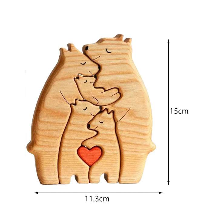 Loving Bears SammenkoSkantoede Puslespill Dekor | Skanto