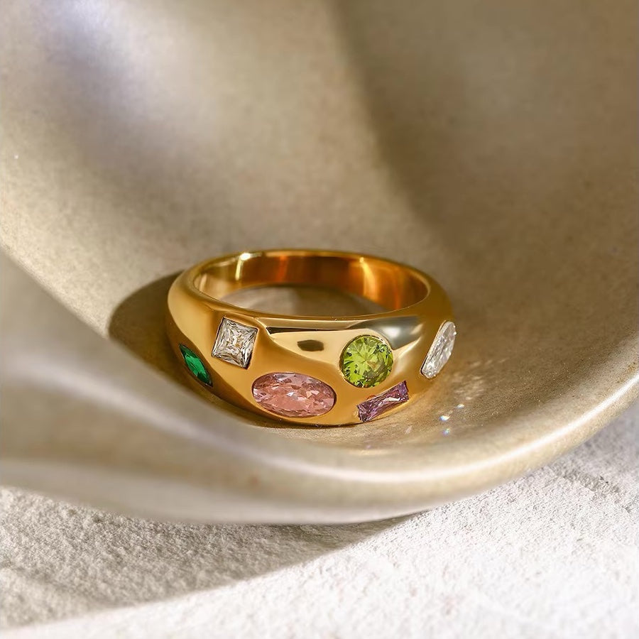 Skanto | Chunky Gem Mine Ring