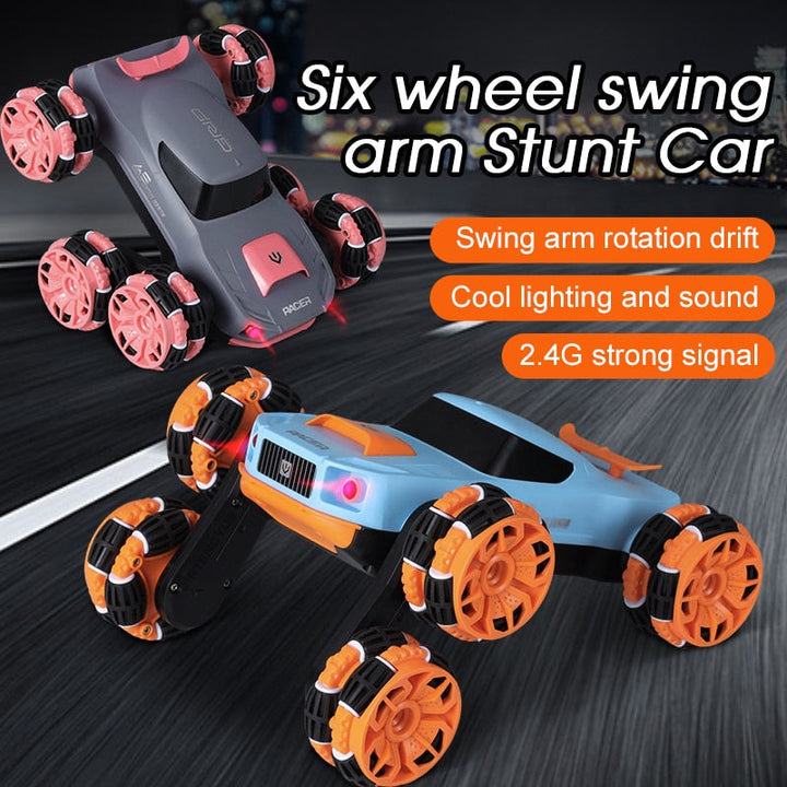 Skanto | Seks-hjul elektrisk RC stunt leketøysbil