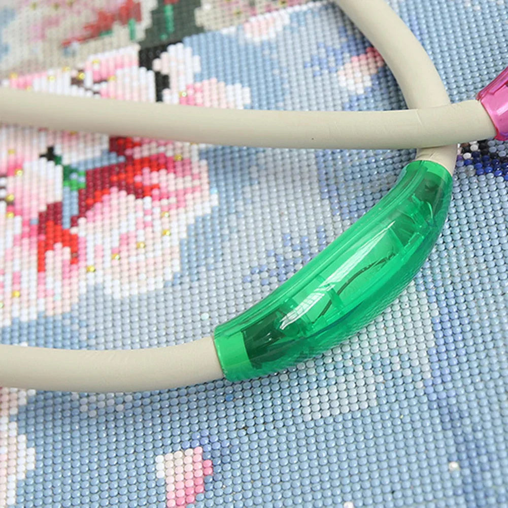 Tragbare Nackenlampe mit LED zum Stricken, Häkeln und Lesen – Freihändiges Licht