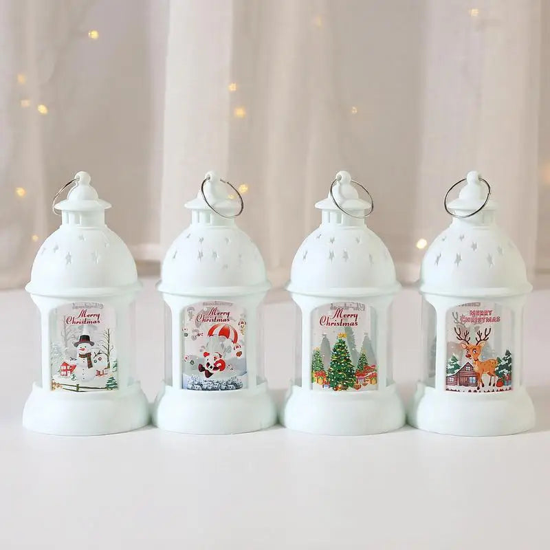 Skanto | SantaGlow - LED-lanterner med julemotivet Santa Claus for en festlig og koselig juleatmosfære