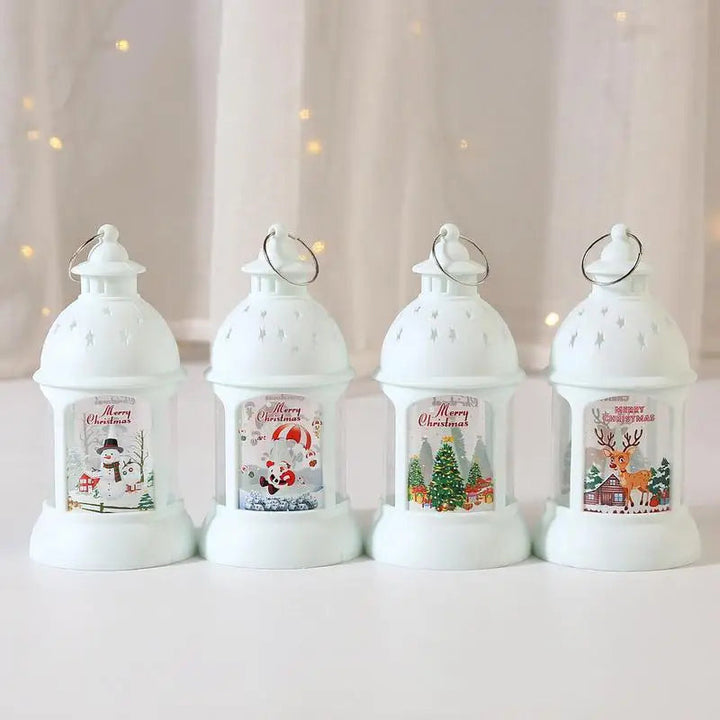Skanto | SantaGlow - LED-lanterner med julemotivet Santa Claus for en festlig og koselig juleatmosfære