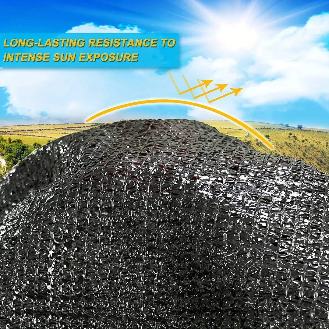 Frendorf | Svart Skyggenett Mesh Deksel – SunGuard (1+1 GRATIS)