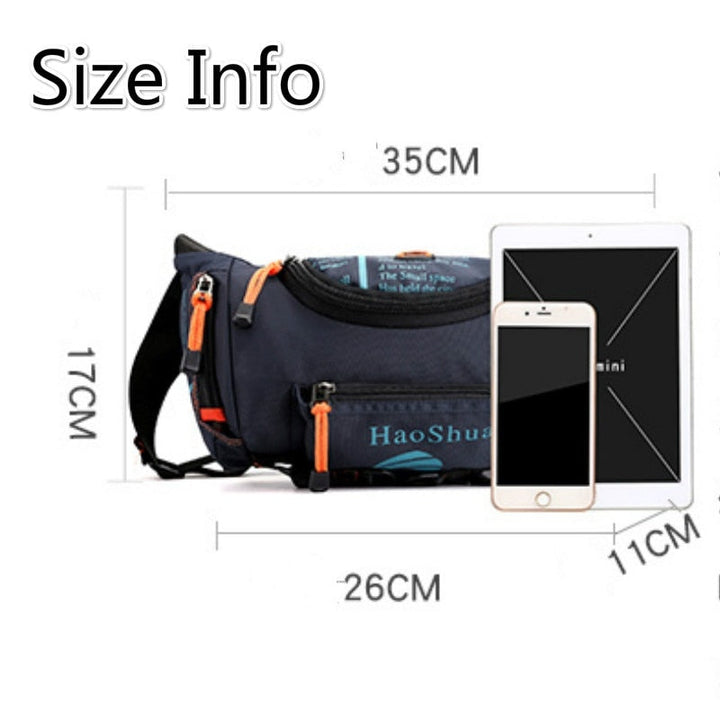 Skanto | Vanntett Oxford-stil Stash-veske Belt Bag