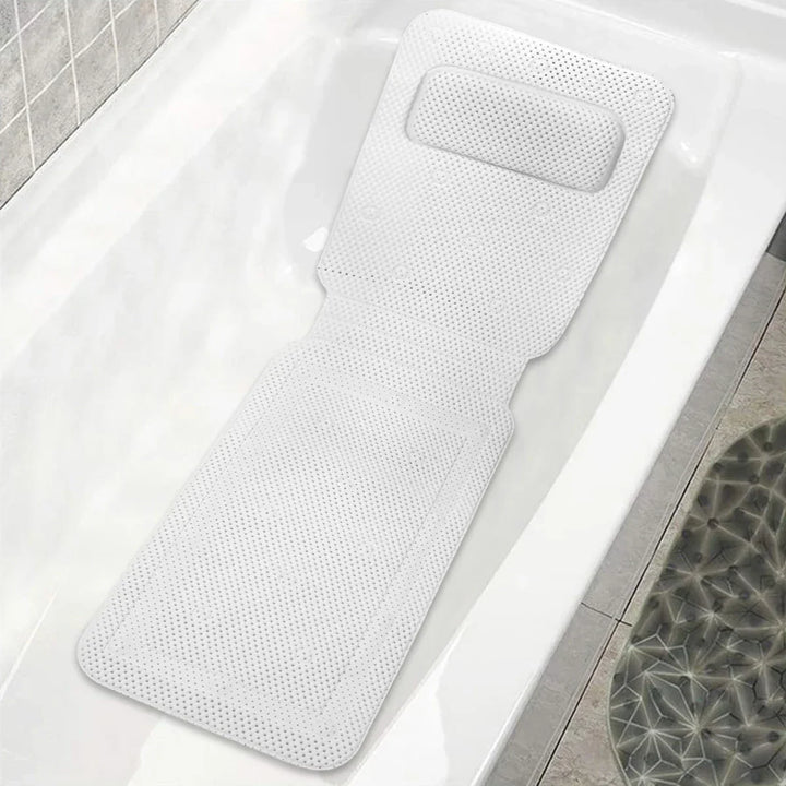 HydroComfort Non-Slip Badekar Matte med Pute Skanto