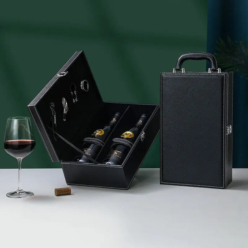 Skanto | Luksus Vin Kasse - Stilige Oppbevaring for Vin og Tilbehør