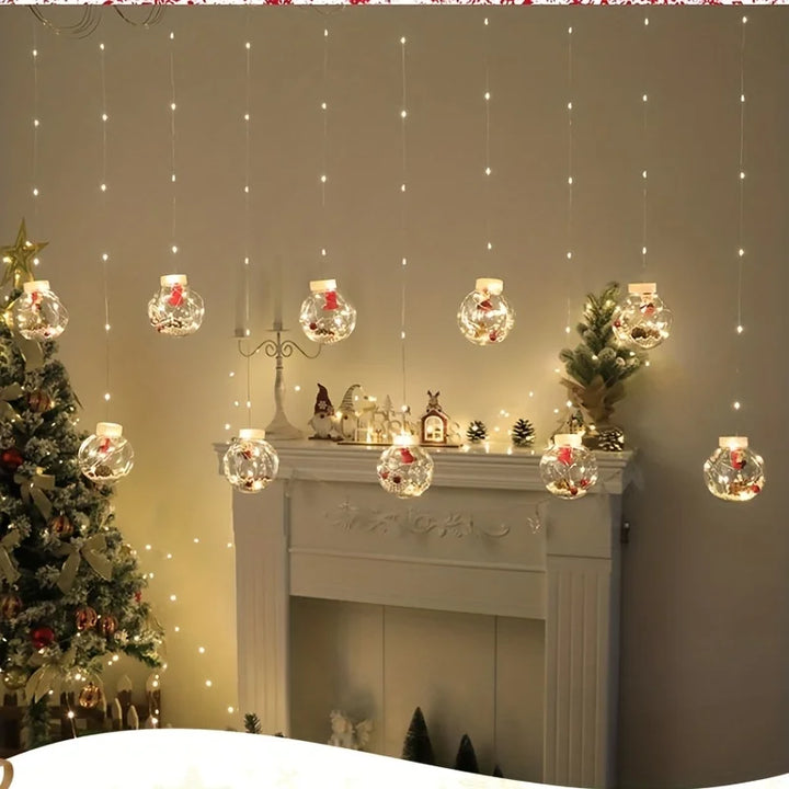 Skanto | LantaarnLuxe | Varm LED julegardin dekor