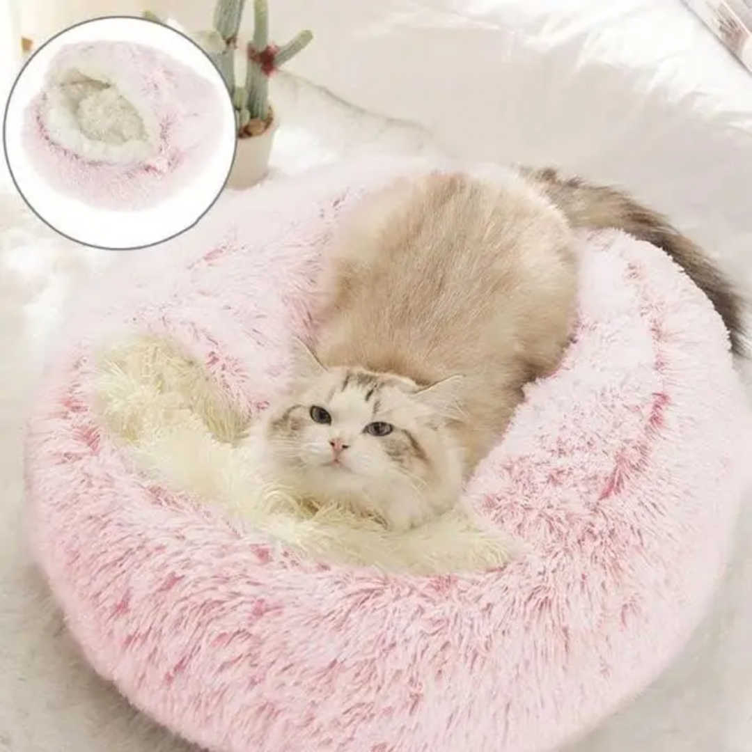 Skanto | Cozy Cave Pet Bed | Beroligende og Komfortabel Hundeseng for Dyp Avslapning