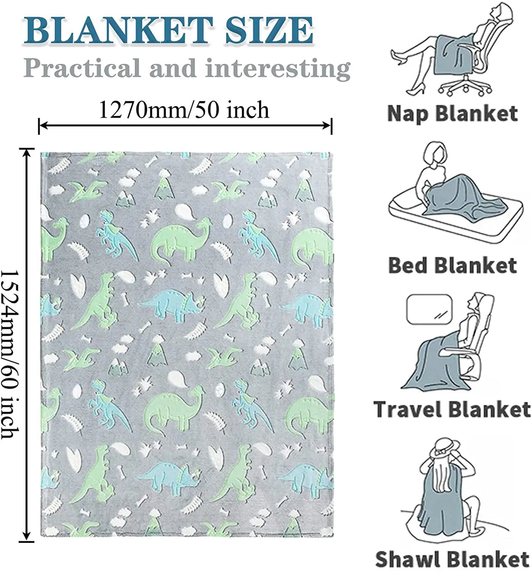 Skanto | Luminous Plush Blanket