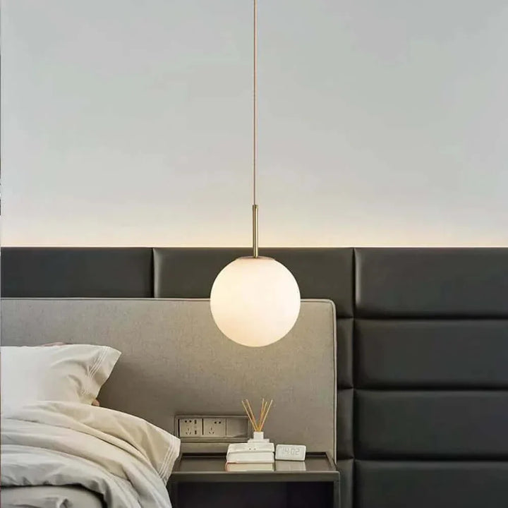 Skanto | Mid-Century Modern Glass Ball Pendant Light