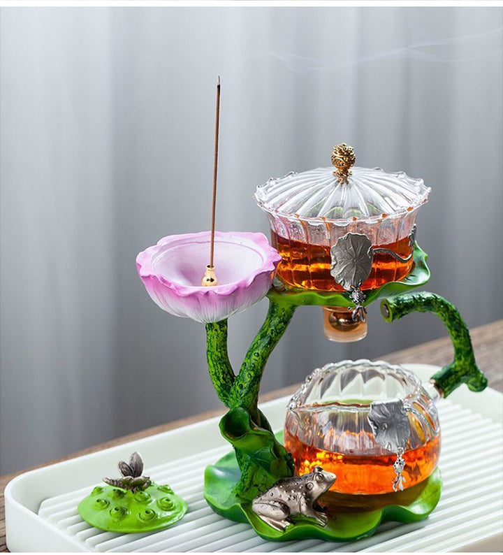Skanto | Mystic Lotus Røkelsesteapot