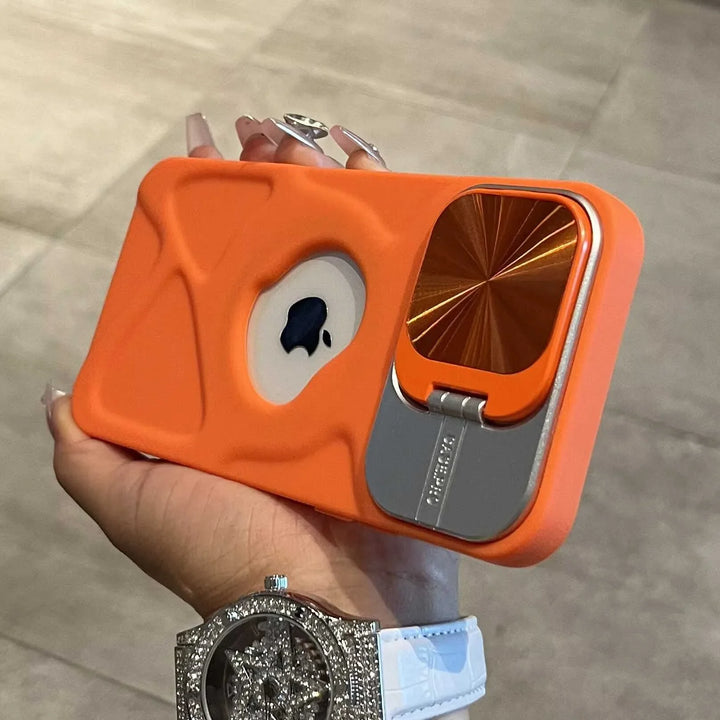 Skanto | Magsafe Silikon Linse Flip iPhone Etui