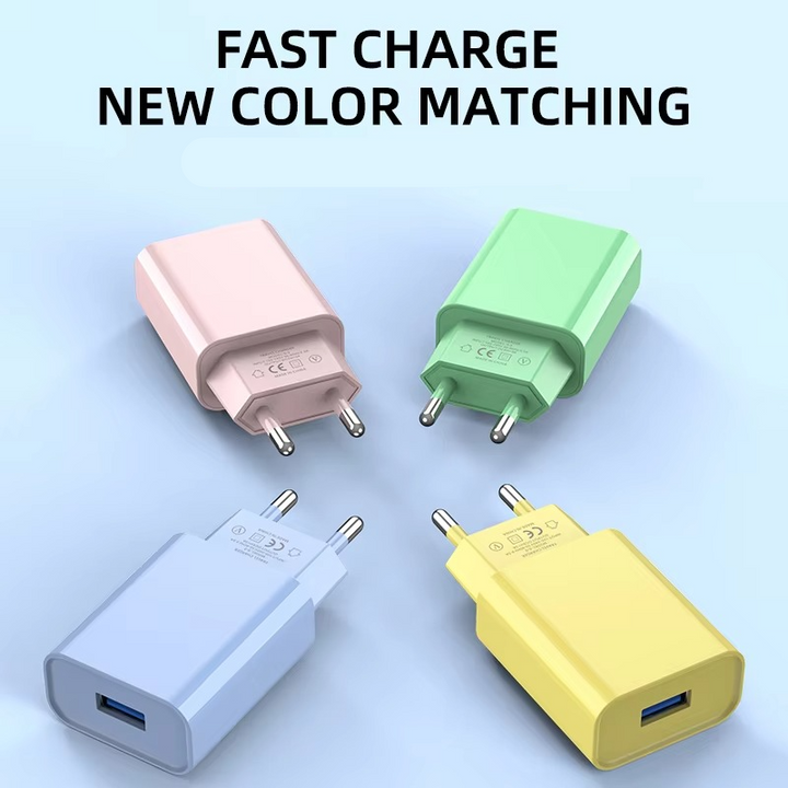 Skanto | 10W USB Vegglader 5V 2A Strømadapter for Rask Mobiltelefonlading