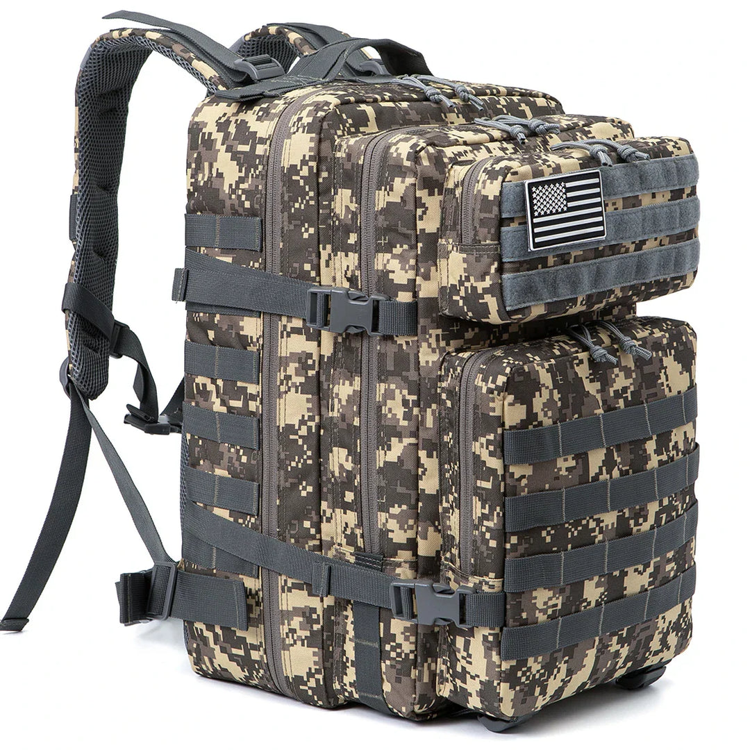 Skanto | Ryggsekk Camo Taktisk 45L Militær Ryggsekk