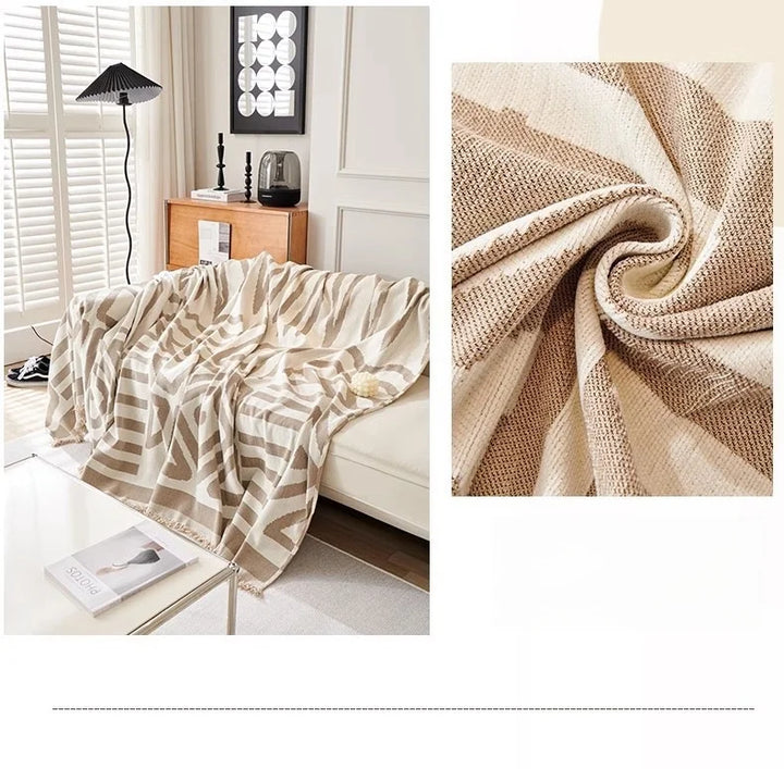 Skanto | Sofa Håndkle Med Frynser