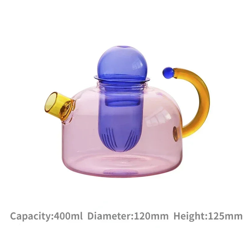 Skanto | Vintage Fargerik Glass Teapot