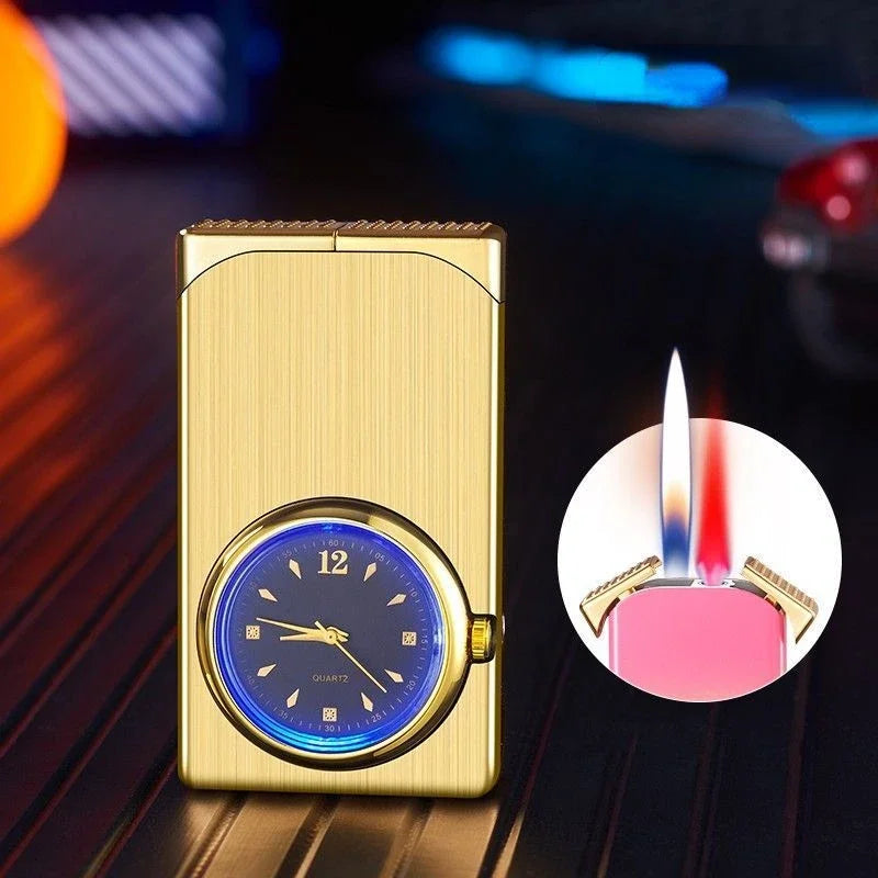 Kreativ Dual Fire Gradient Color Lighter Watch | Skanto