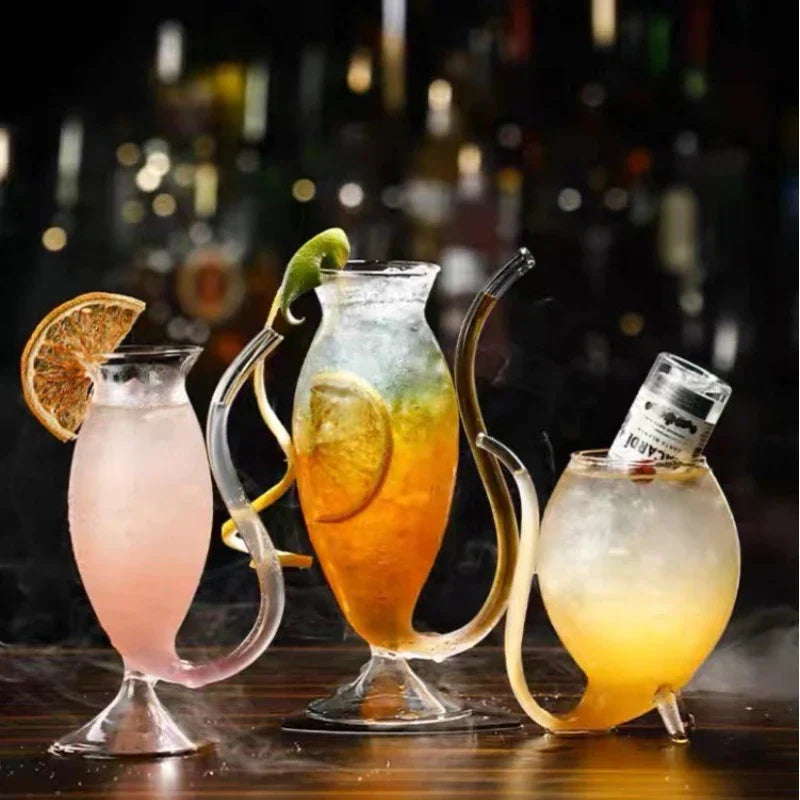 Kreative Geometriske Vinkaraffer & Cocktailglass | Skanto