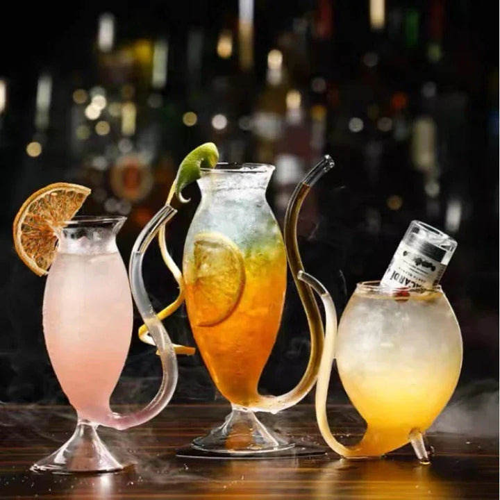 Kreative Geometriske Vinkaraffer & Cocktailglass | Skanto