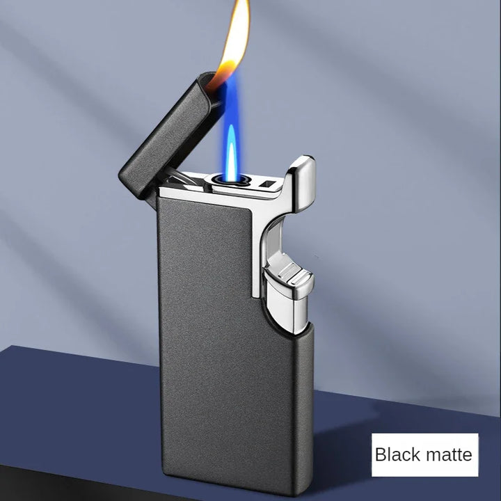 Metal Double Fire Jet Butane Lighter | Skanto