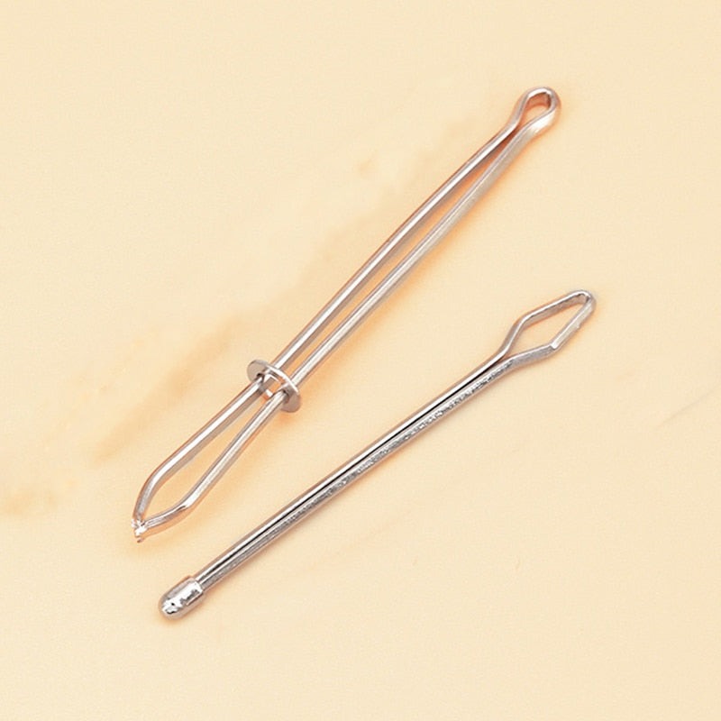 Skanto | 2Pcs Elastisk Tauetråder Pinsett Verktøy