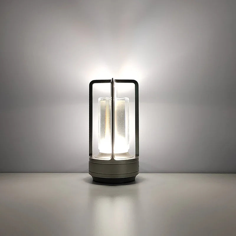 Skanto | Oppladbar Trådløs LuxuryGlow Bordlampe - Elegant Trådløs Lampe for Enhver Stemning